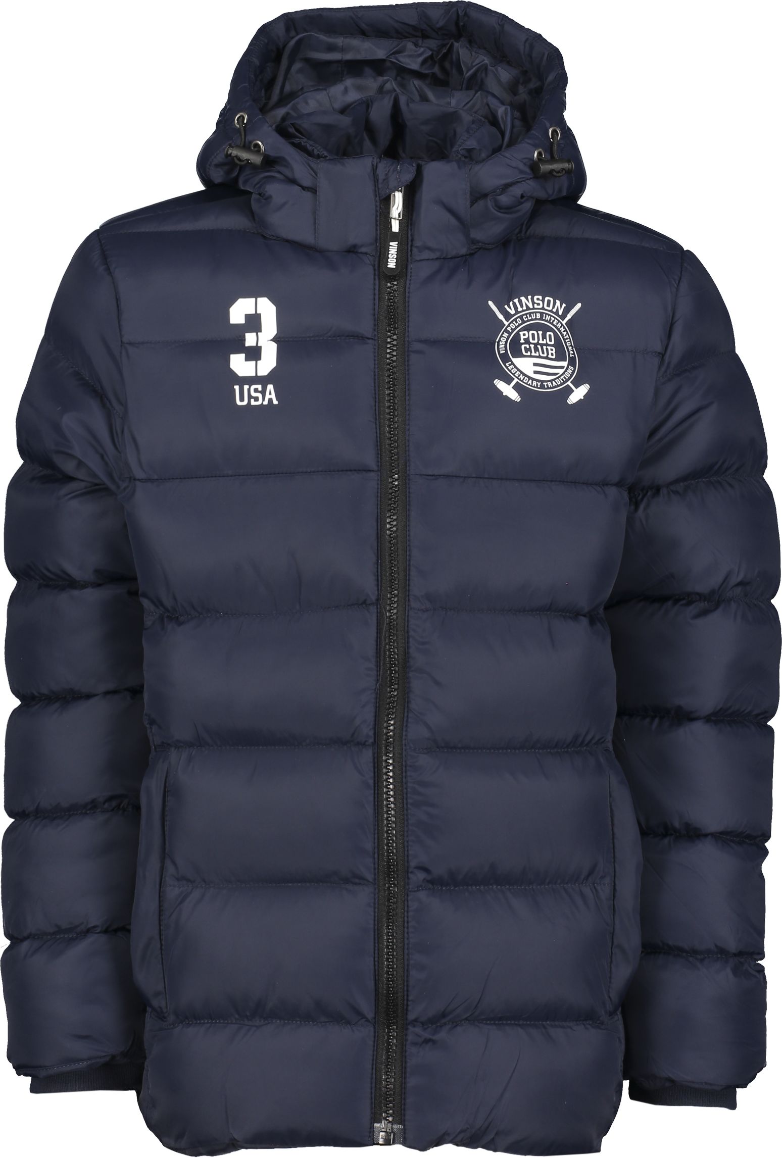 VINSON POLO CLUB, SO VANCE PUFFER JACKET JR