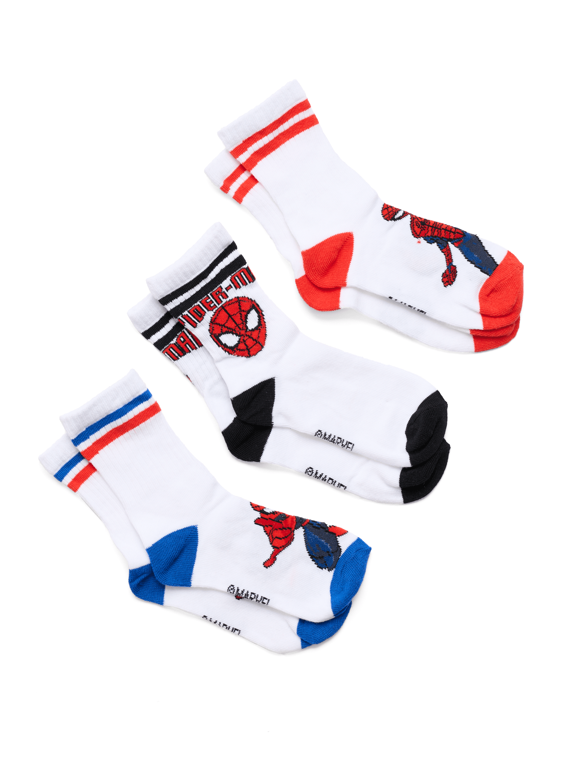 MARVEL, SPIDERMAN 3P SOCKS JR, Model 1