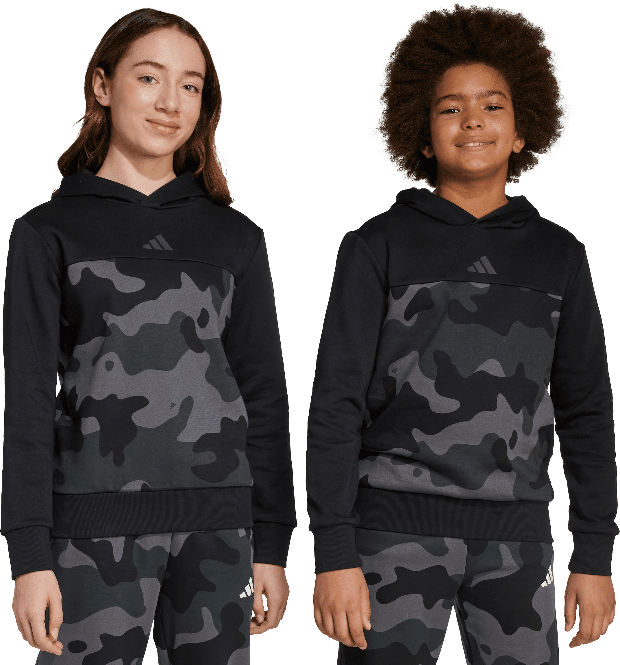 Adidas, CAMO FL HOOD JR, Model 1