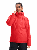HUSK INSULATED JACKET WOMEN, Red