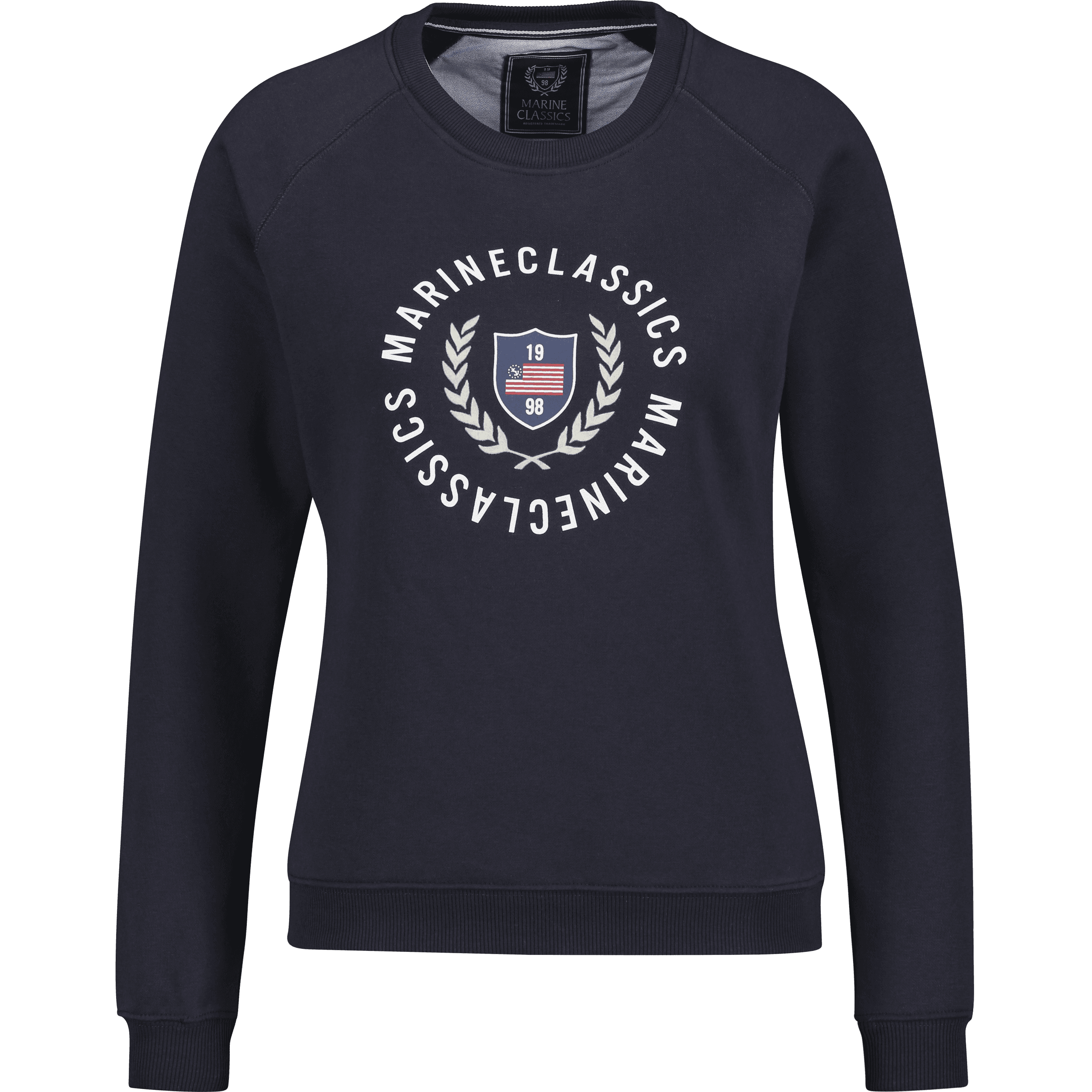 MARINE CLASSIC, BAY W SWEAT CREW NECK, Product 0