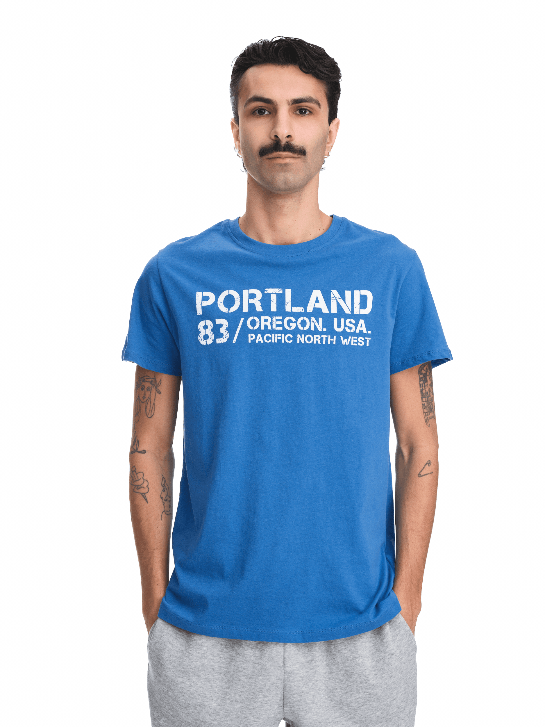 REACTION, So Printed Tee M, Model 1