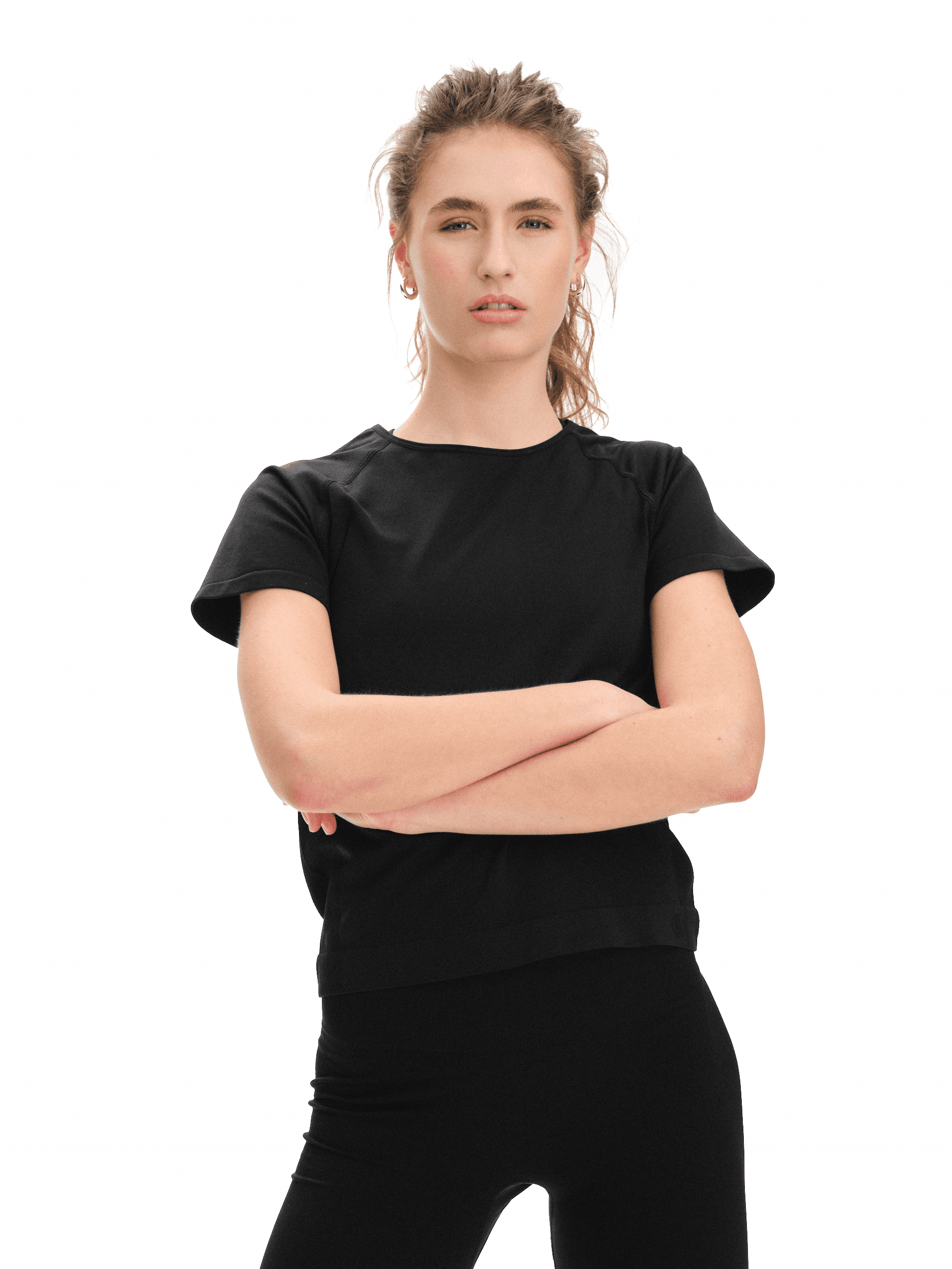 GRATITUDE, Seamless Tee W, Model 1