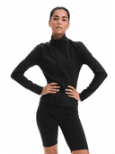 SOFT TRAINING FULL ZIP W, Black