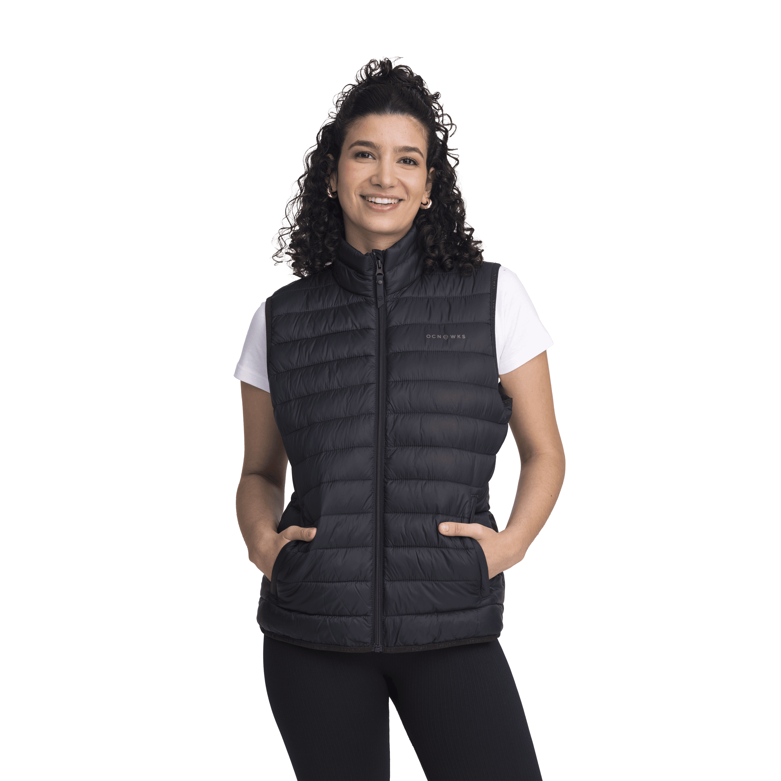 OCEAN WORKS, Padded Vest W, Model 1