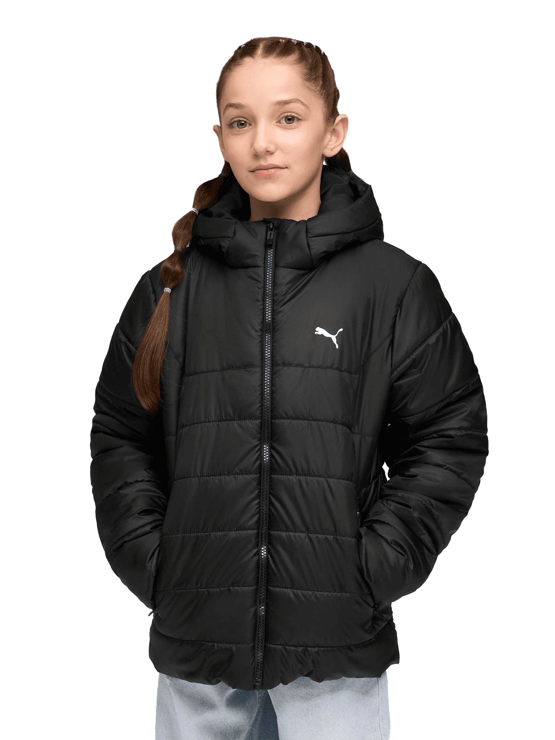Puma, ESS HOODED PADDED JACKET JUNIOR, Model 1