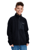 Zip Pile Jacket Jr, Black