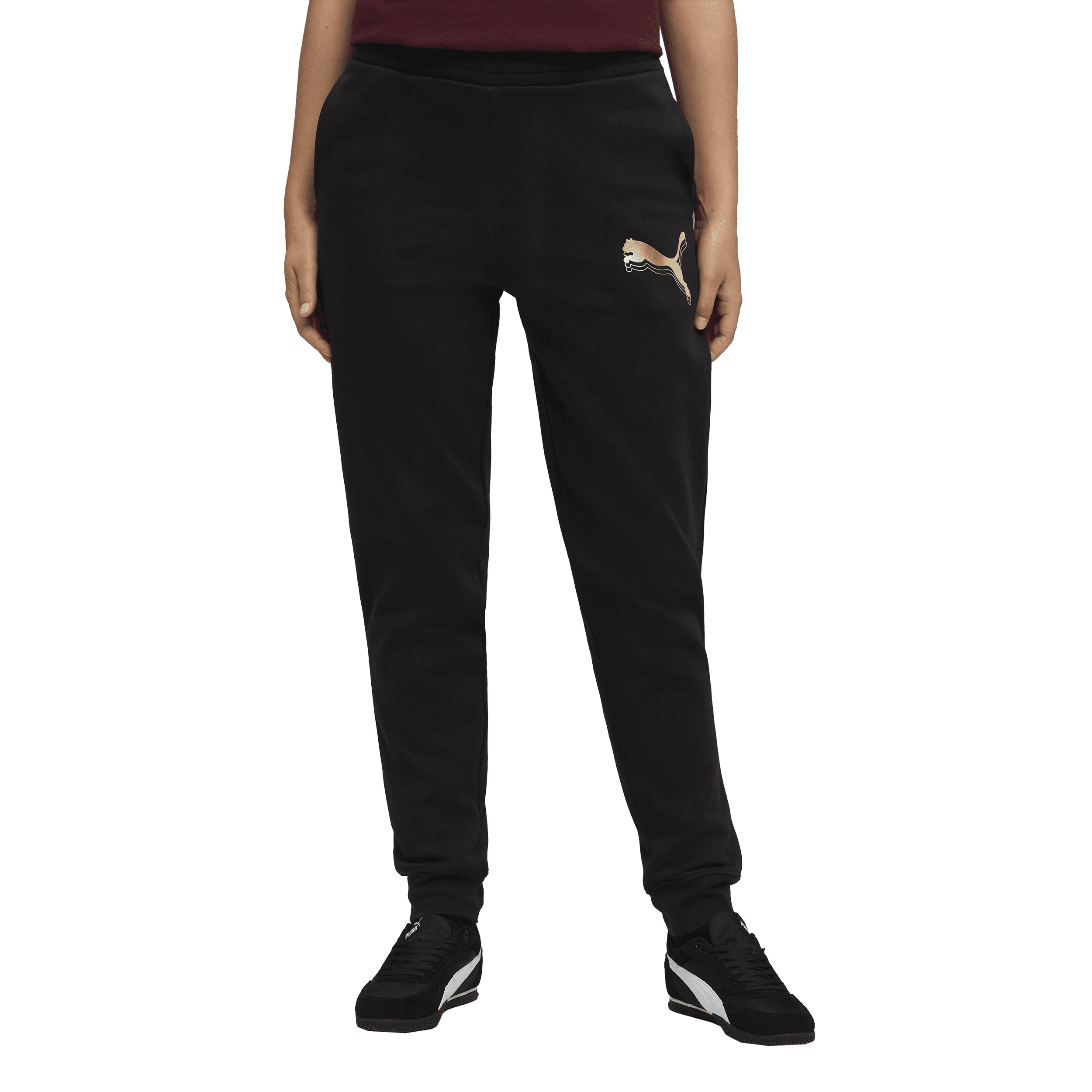 Puma, Ess Metallic Sweatpants Fl, Model 1
