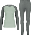 Baselayer Set, Undertøy, Dame, Green