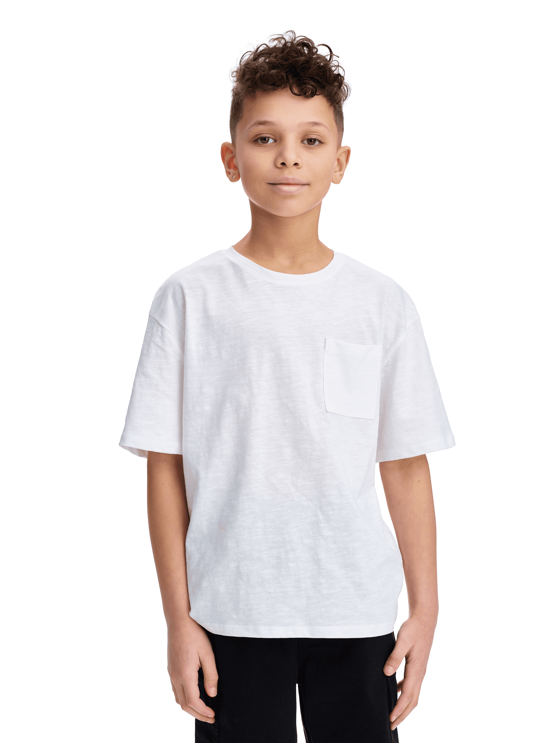 Takeoff, Slub Pocket Tee Jr, Model 1