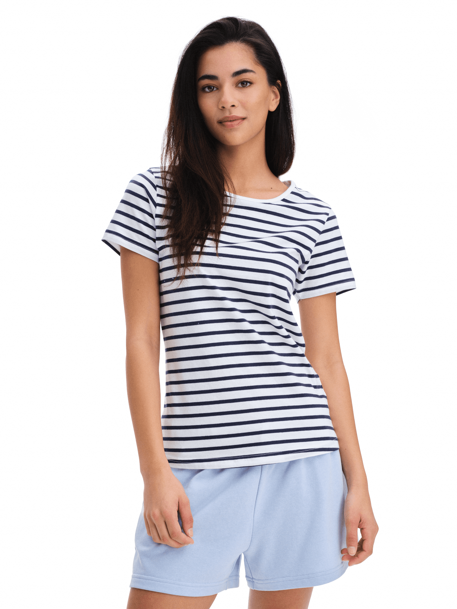 Takeoff, Basic Tee W, Model 1