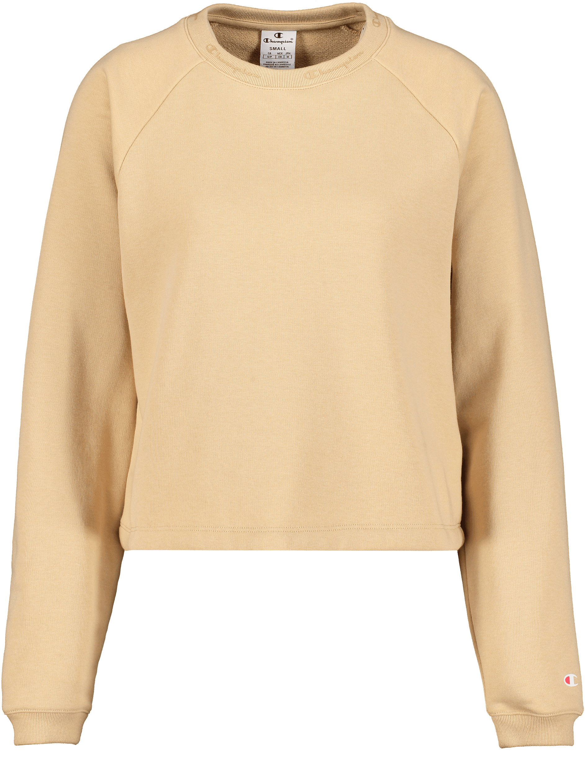 Champion, Crewneck Croptop Sweatshirt, Product 0
