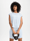 W Rounded Top Re, Blue