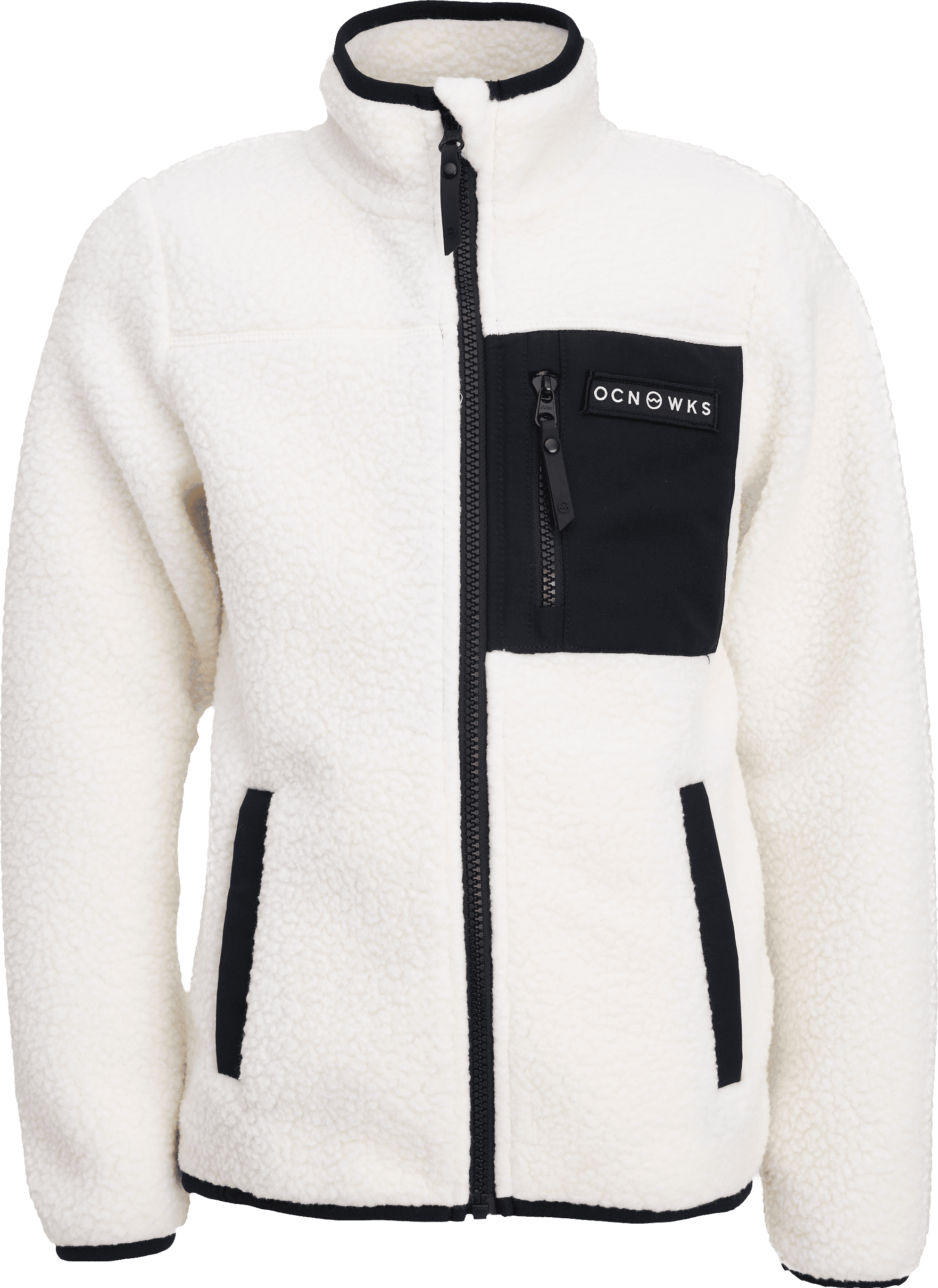 OCEAN WORKS, Zip Pile Jacket Jr, Product 0