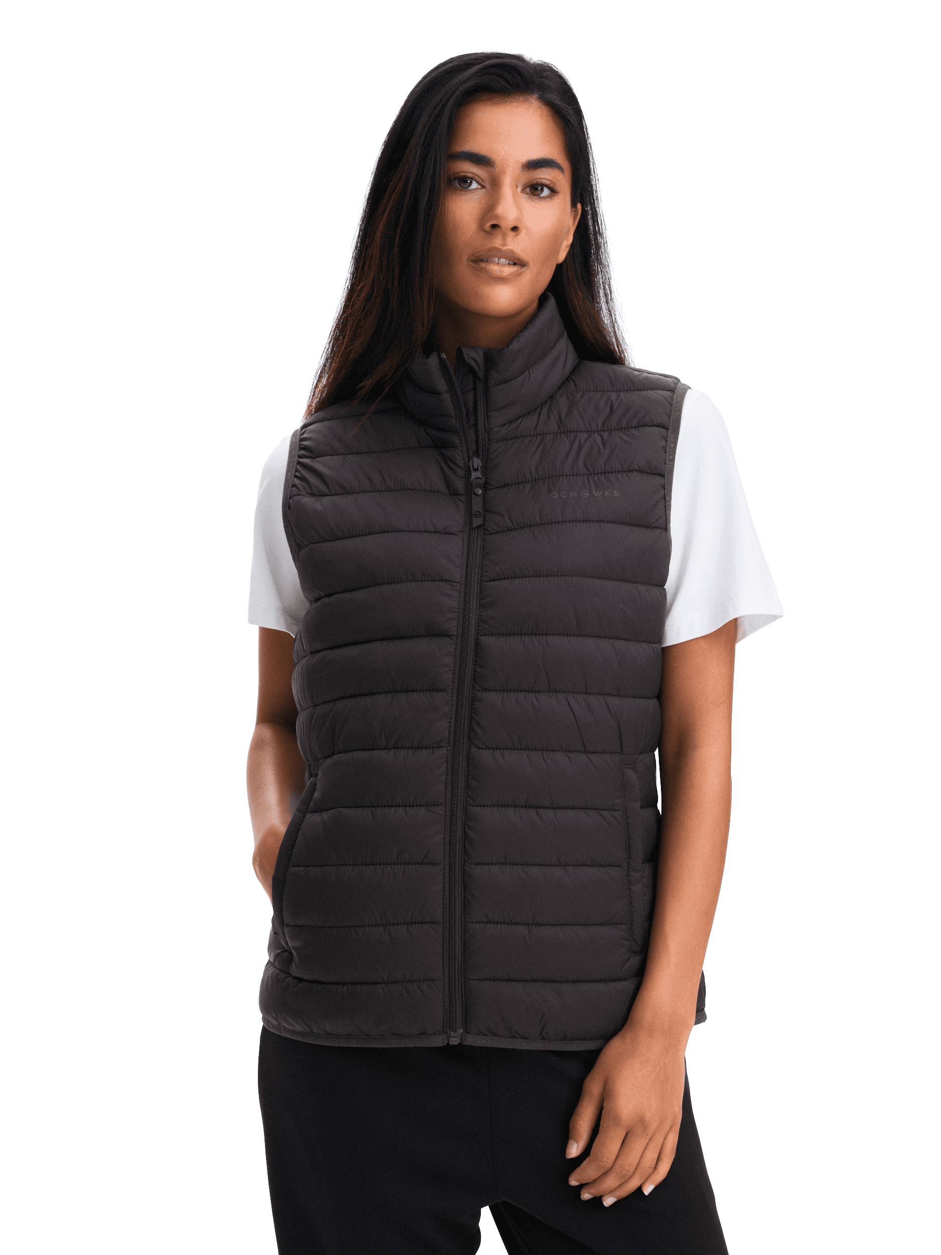 OCEAN WORKS, Padded Vest W, Model 1