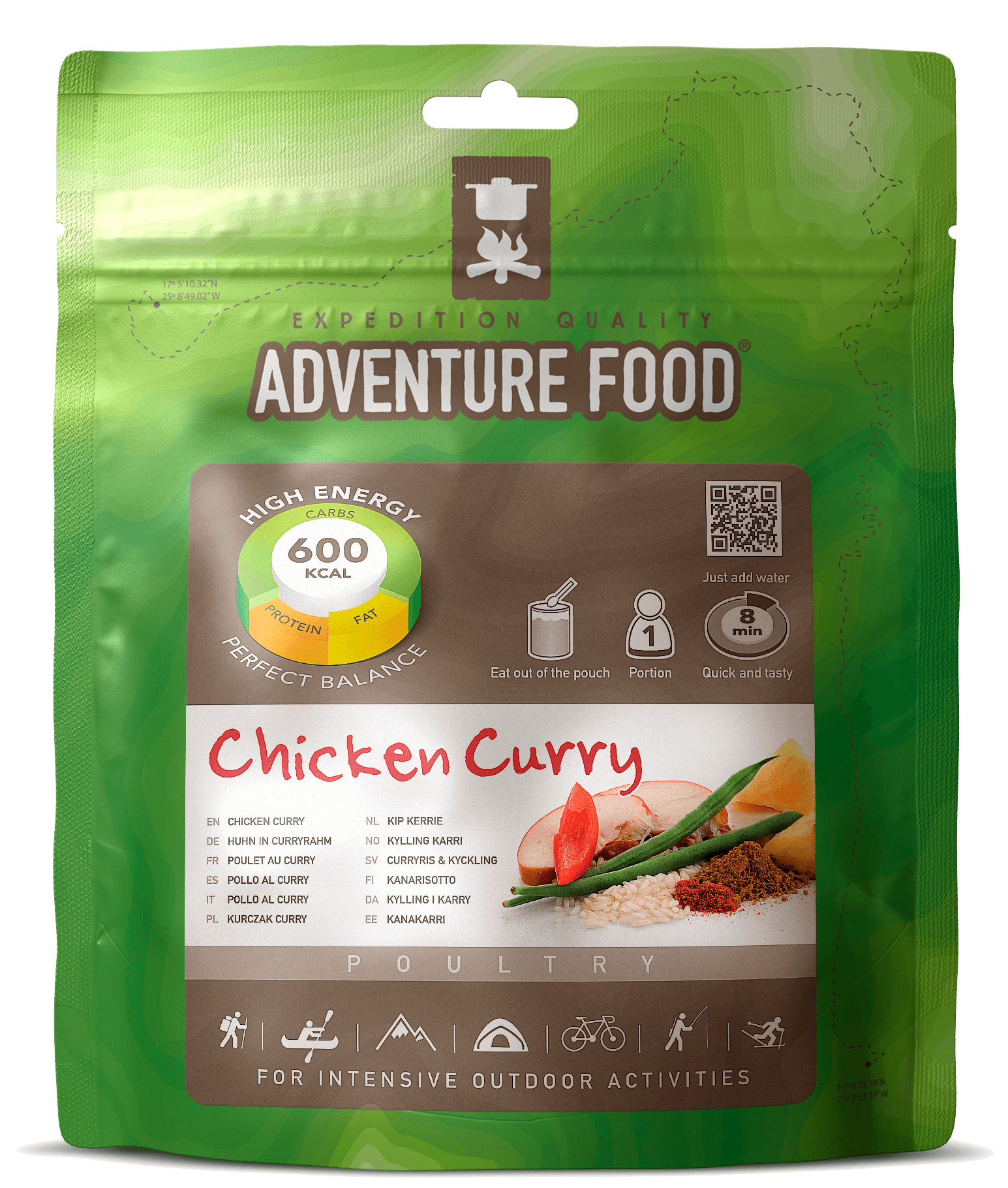 Adventure Food, Frystorkad Mat, Product 0