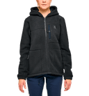 MALUNG PILE HOOD WOMEN, Black