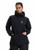 HUSK INSULATED JACKET WOMEN, Black