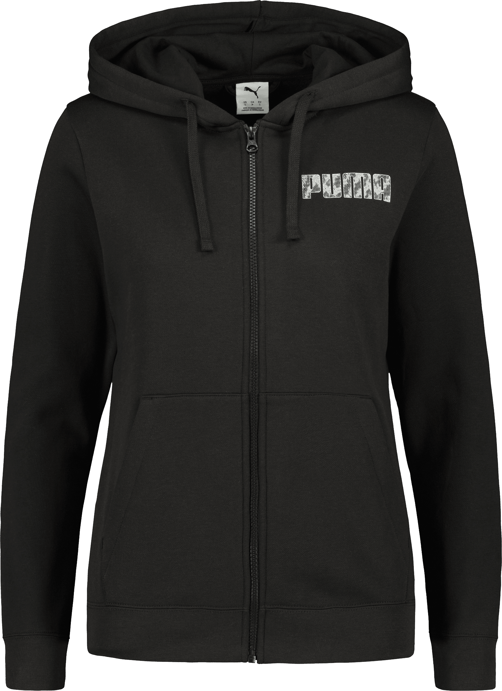 Puma, PUMA SMALL LOGO FULL-ZIP HOODIE FL, Product 0