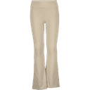 Flare Tights, Utslengte Treningstights, Junior, Beige