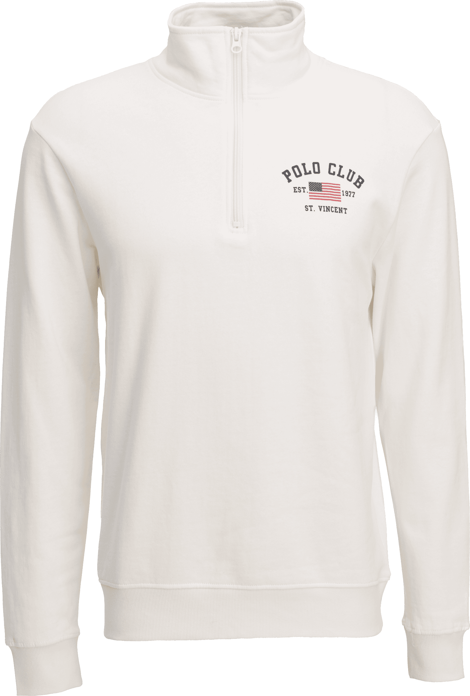 ST VINCENT POLO CLUB, BRIAN 1/2 ZIP SWEAT, Product 0