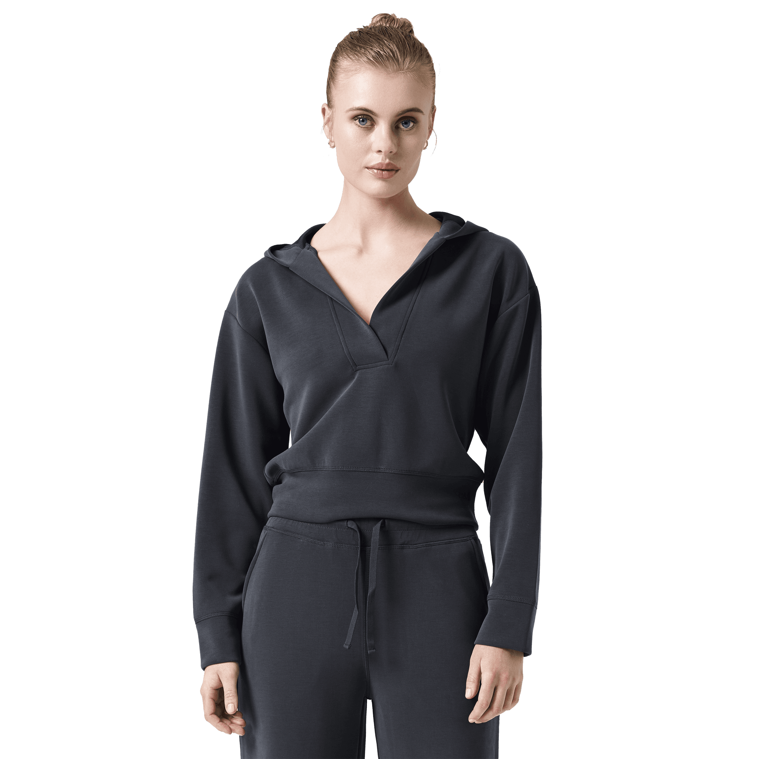 Casall, P V-neck Hood W, Model 1