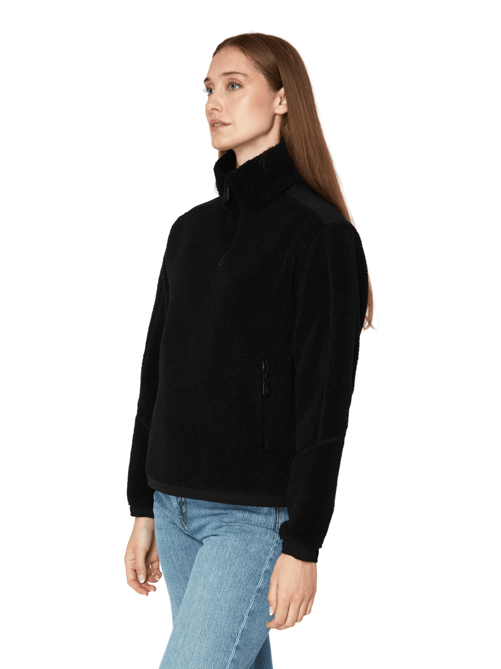 SAIL RACING, W GALE PILE HALF ZIP, Model 1