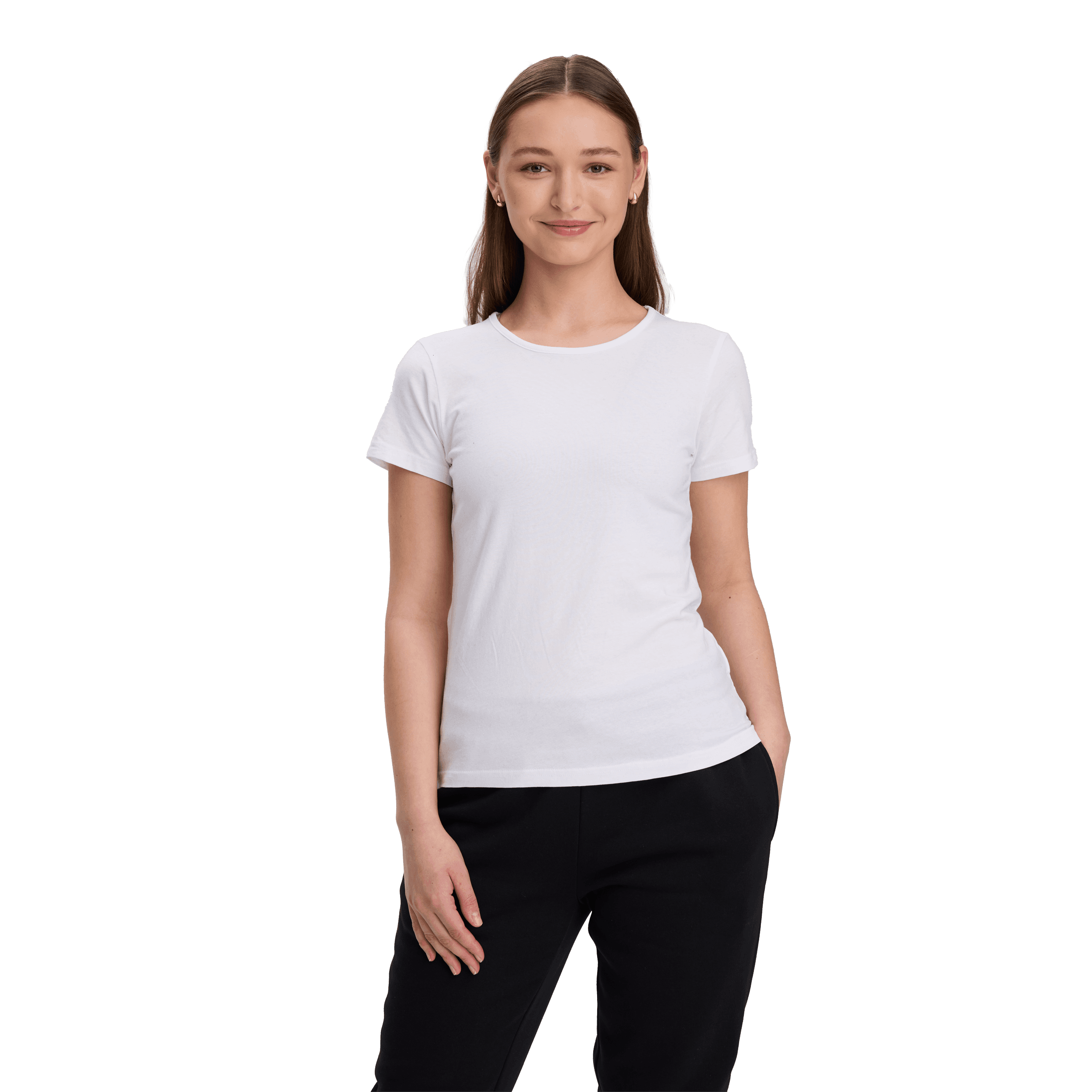 Takeoff, Basic Tee W, Model 1