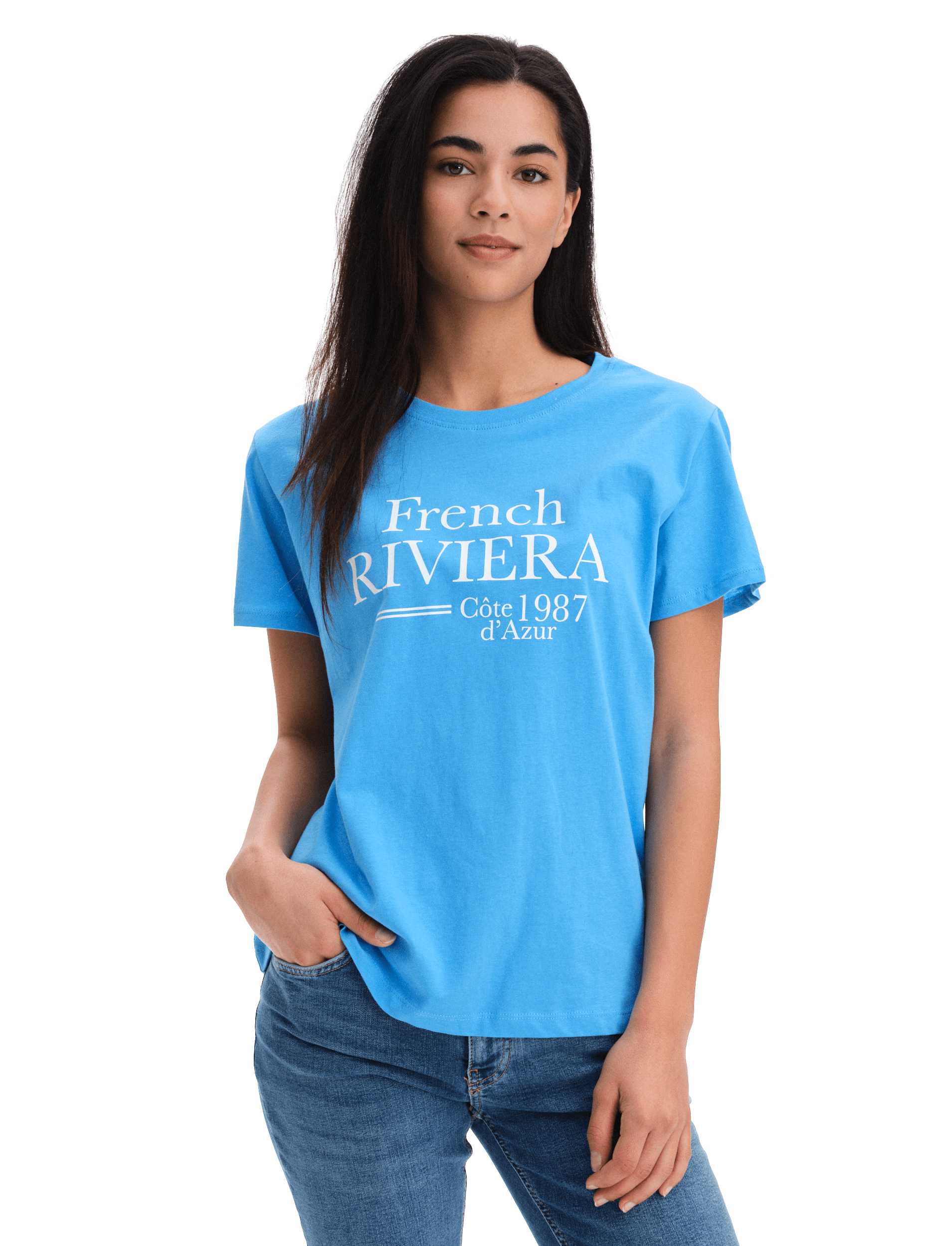 REACTION, Printed Tee W, Model 1