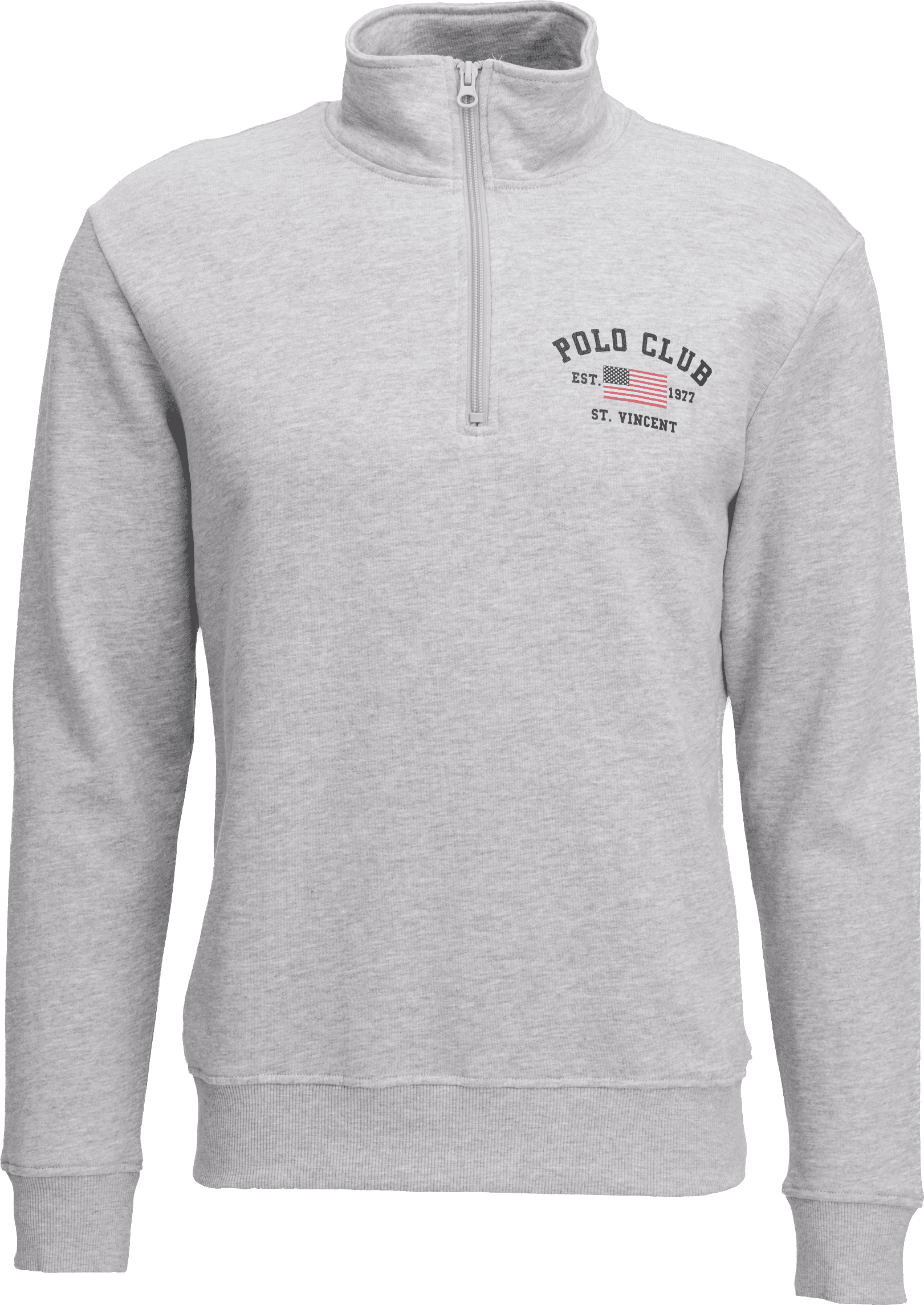 ST VINCENT POLO CLUB, BRIAN 1/2 ZIP SWEAT, Product 0