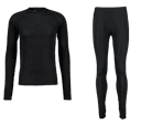 Baselayer Set, Undertøy, Herre, Black