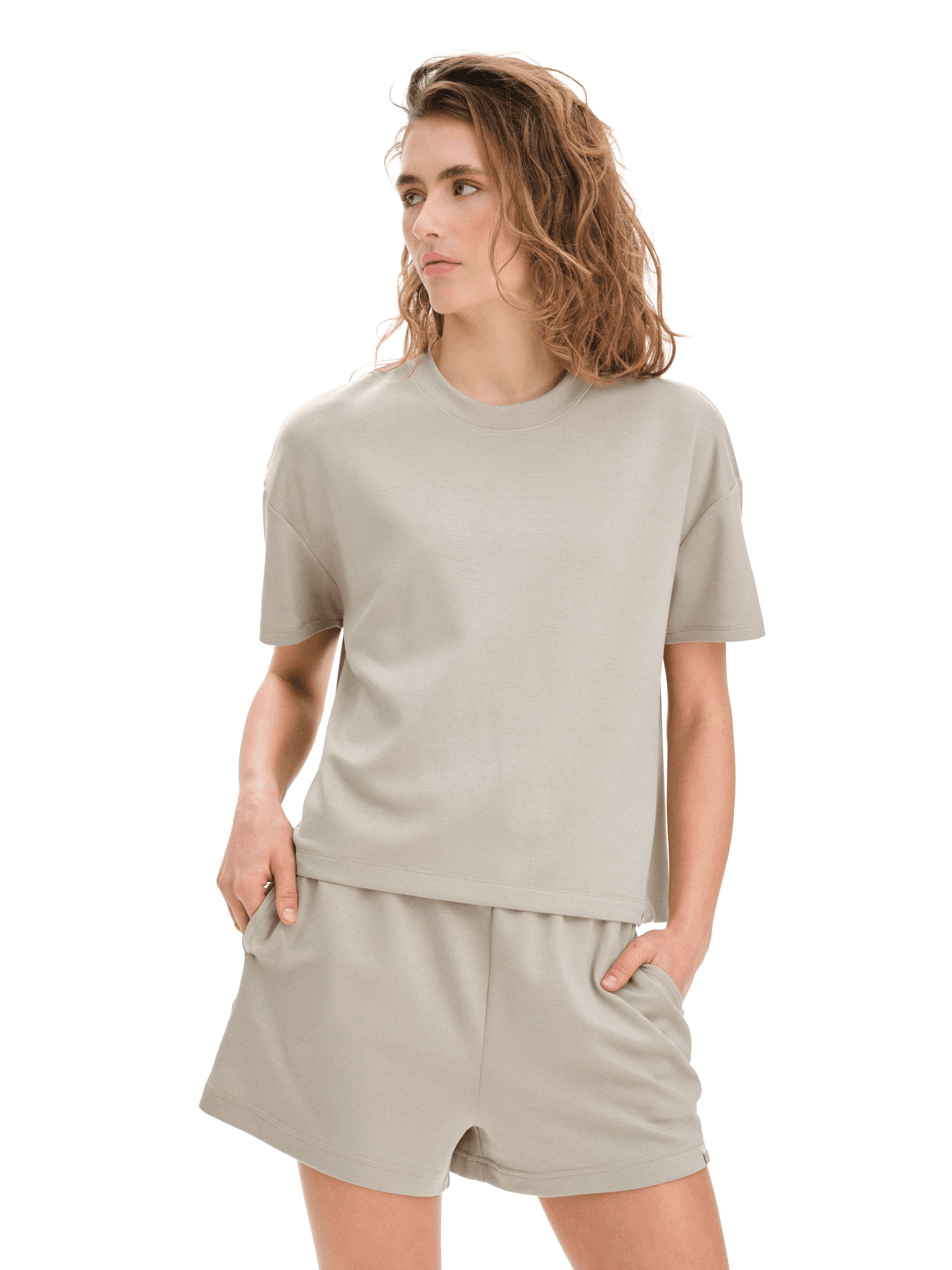LE DON DE VIE, LOUNGE BOX TEE W, Model 1